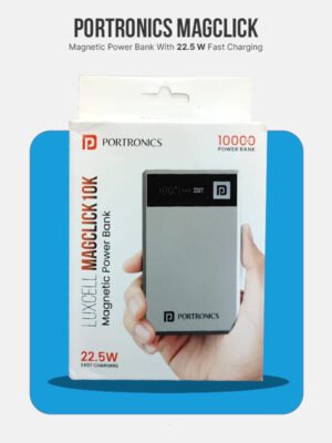 Portronics Magnetic Wireless Fast Charging Power Bank