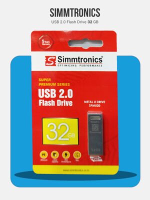 Simmtronics USB Flash Drive with Metal Body,32 GB Pen Drive