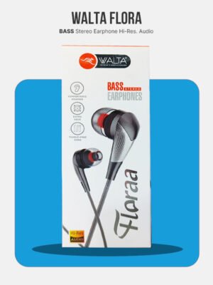 Walta Floraa Bass Stereo Earphones with Mic